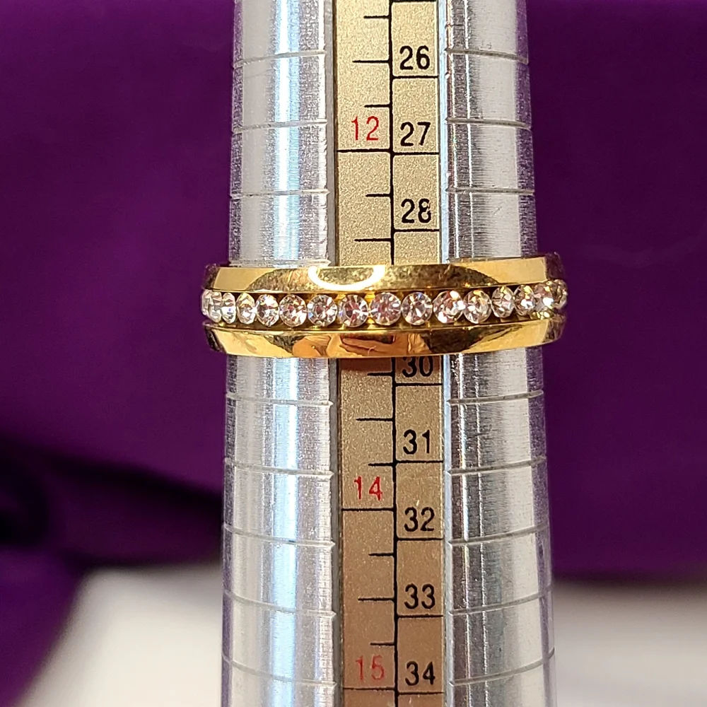Mens Stainless Steel Band Ring